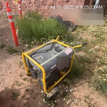 2018 Wacker Neuson GP6600A Wacker Neuson GP6600A Portable Generator, 6 kW