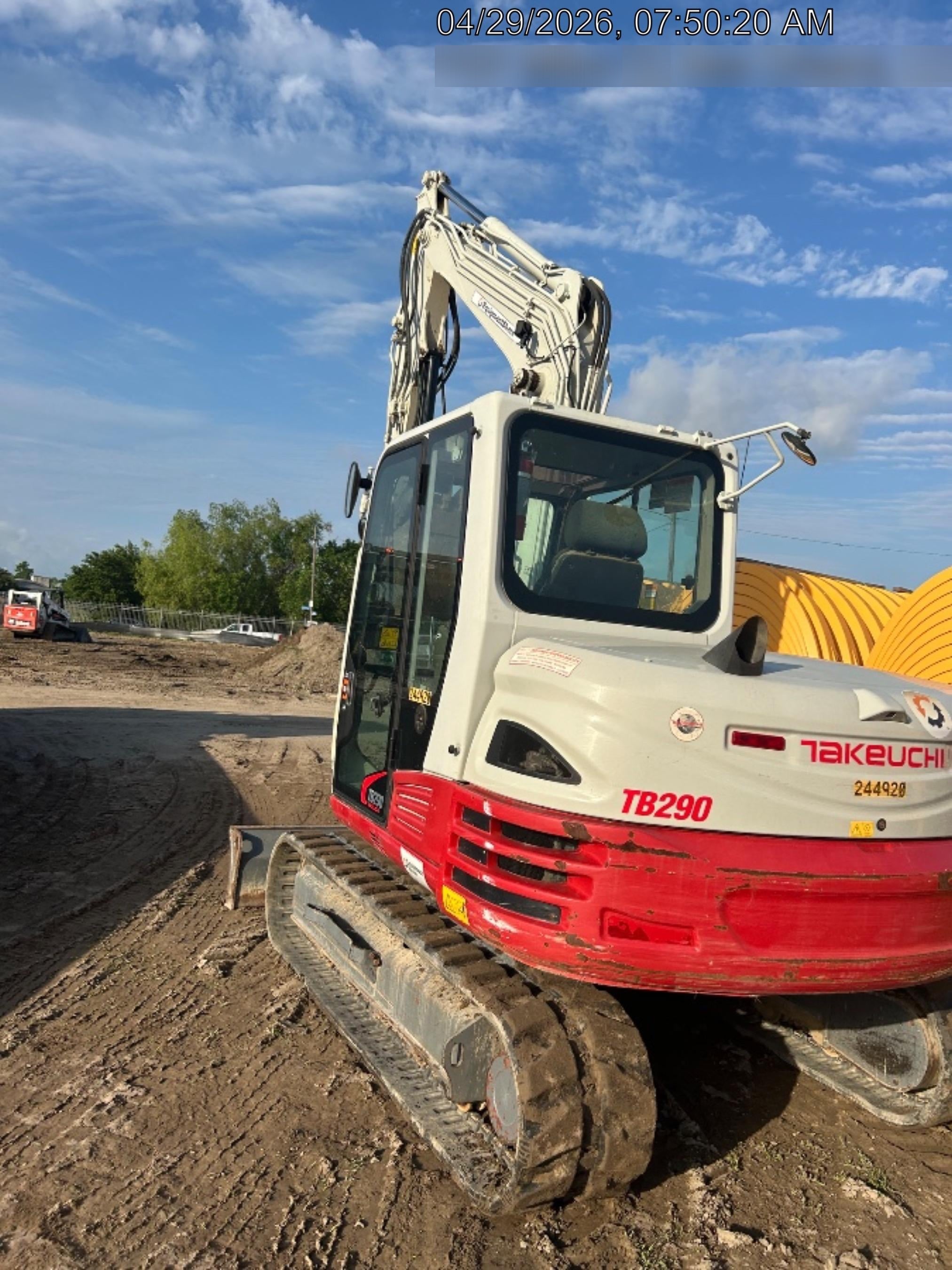2022 TAKEUCHI TB290-CR