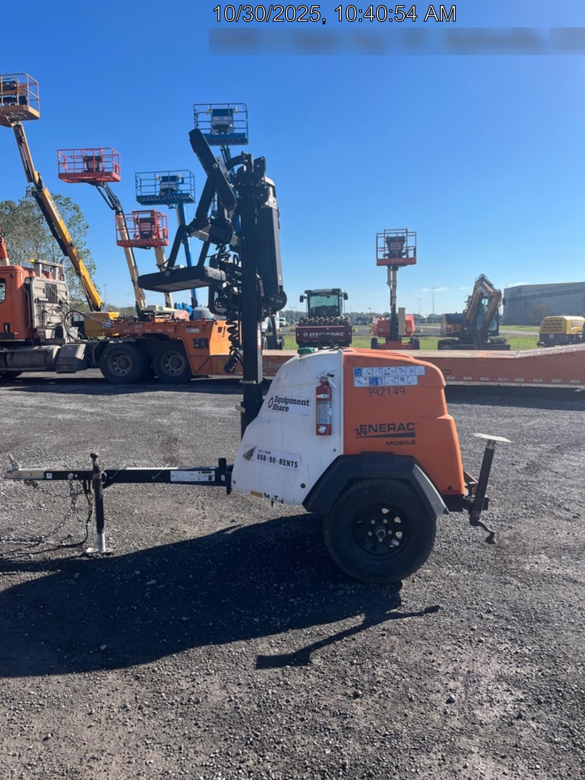2024 Generac MLT2 Diesel, Flex Switch 120V Input, Powerzone Controller, 
(4) 320W LED Lights, 4kW Generator, 39.9 Gal Fuel Tank, 2" Ball, T3