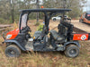 2021 Kubota RTV-X1140W-H Plastic Canopy, Windshield Acrylic Clear, LED Strobe Light, Wire Harness Kit, Back up Alarm