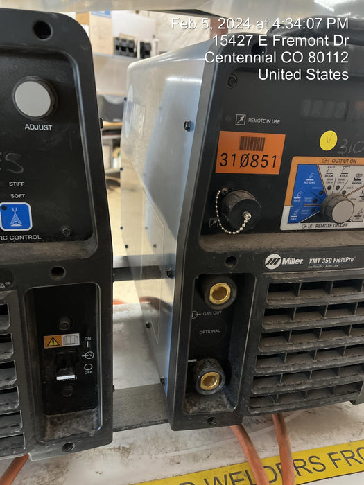 2023 MILLER ELECTRIC XMT 350