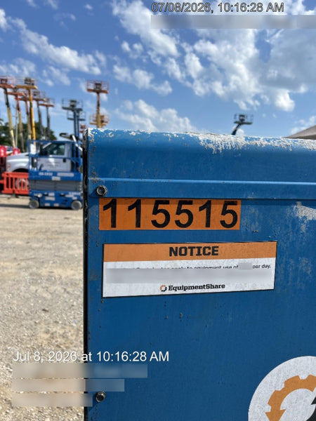 2020 MILLER ELECTRIC BIG BLUE 500