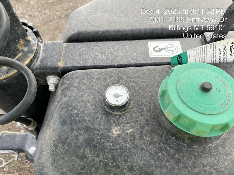 2022 Allmand NLV3GR (4) LED Light Fixture 350W, 23' Vertical Mast, 3kW Prime, Towable, ES Decals, T3