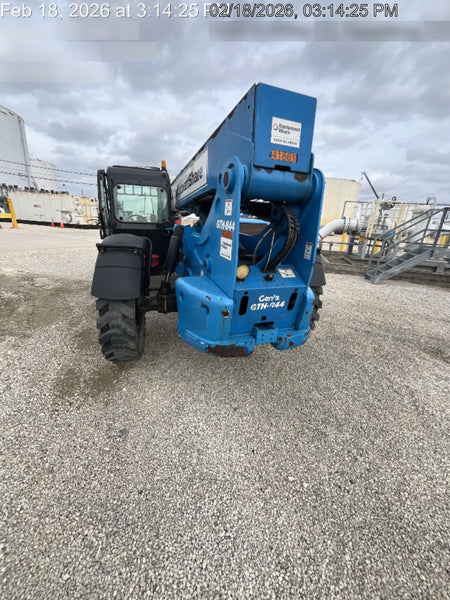 2019 Genie GTH-844 Cab/Heat/AC, Solid RT Tires, LED Work Lights, Beacon 60" QA Carriage, 48" Forks