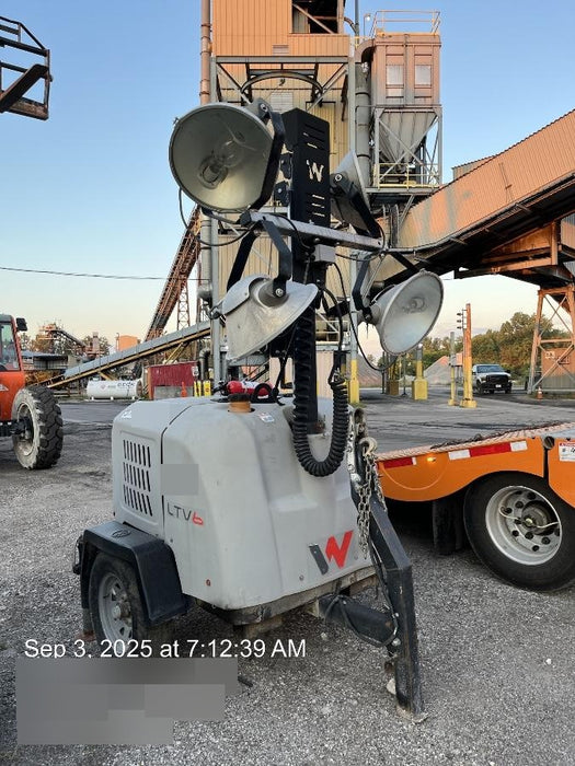 2018 Wacker Neuson LTV6L-MH Wacker Neuson LTV6L Mobile Light Tower w/Fuel Level Sensor Installed