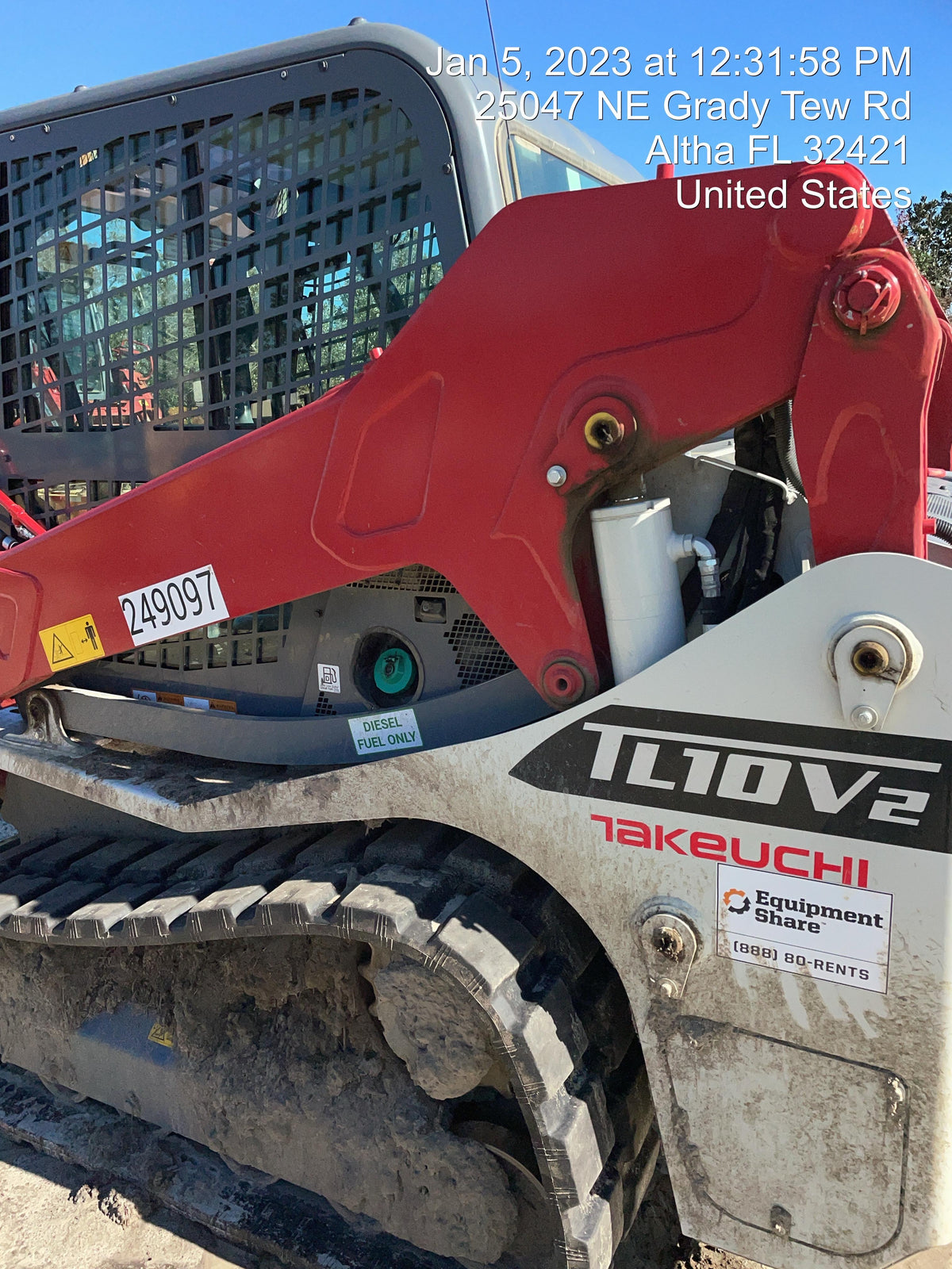 2022 TAKEUCHI TL10V2-CR