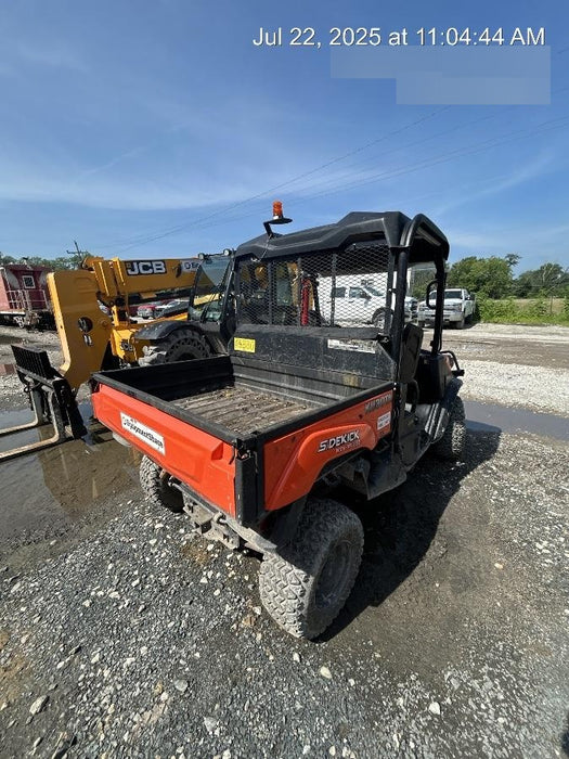 2019 Kubota RTV-XG850WL-H 4wd Utility Cart, Gas, 2 Seat, LED Strobe, Windshield Tempered Glass, Plastic Canopy, Wire Harness Kit, Backup Alarm