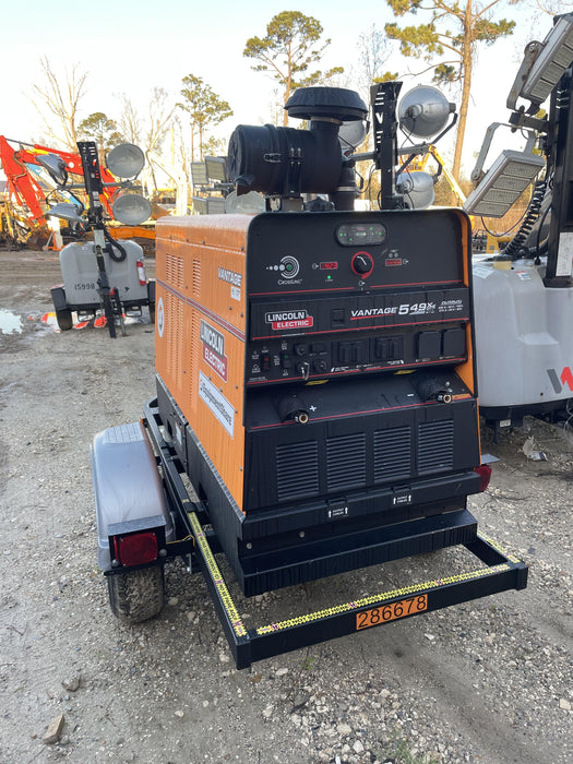 2022 Lincoln Electric Vantage 549X Crosslink Technology, Trailer Mounted, ES Decals, T3