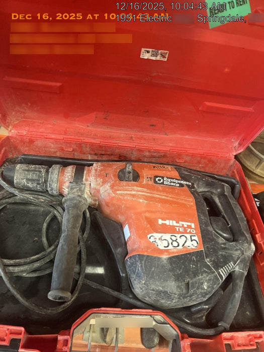 2019 HILTI TE 70-AVR