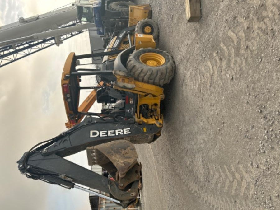 2020 John Deere 310LEP Canopy, 4WD, Standard Stick, Pilot Controls, 2 Way Hydraulics, TAG Manual QC