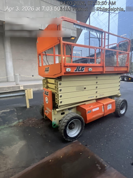 2019 JLG 4069LE Solid Non Marking Tires, Rotating Beacon