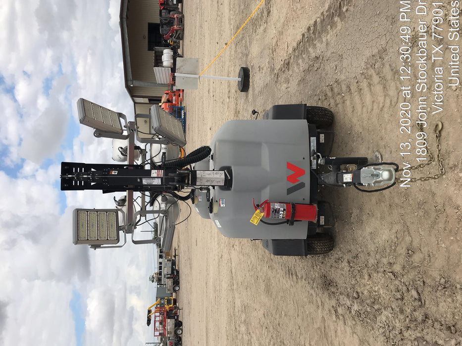 2019 Wacker Neuson LTV6K-LED LTV6K Light Tower, LED 300W, Telematics EQ SH Kubota