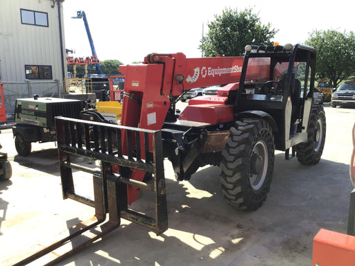 2019 Manitou MTA12042 Canopy, 120 HP , Solid Tires, Work Lights, Lift Hook, Auxiliary Hydraulics w/66" Carriage and 60" Forks