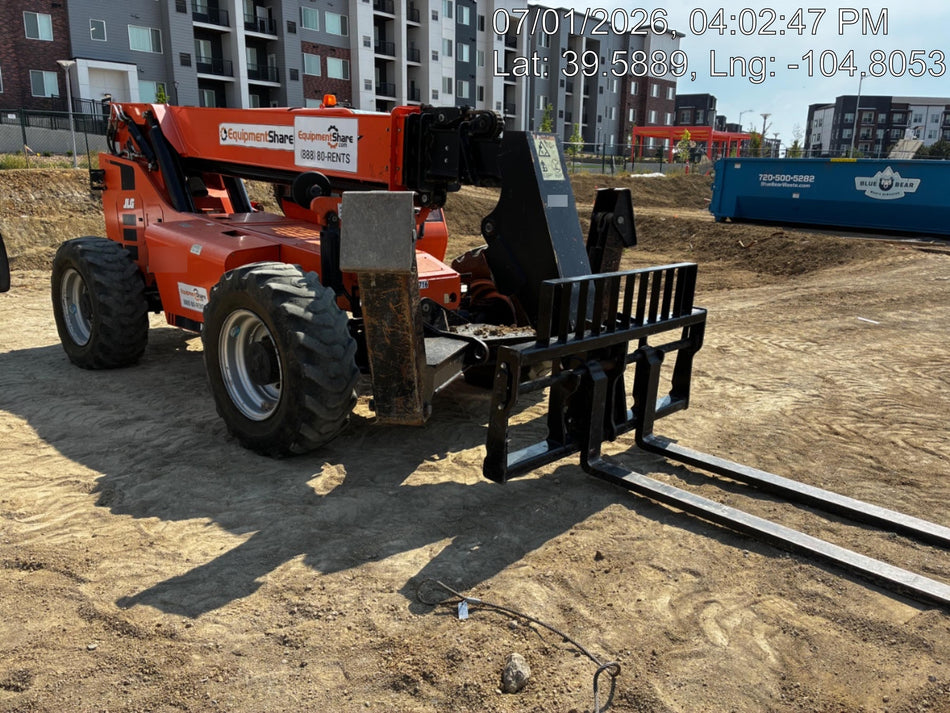 2018 Skytrak 10054 JLG Skytrak 10054, Solid Tires (shipping-Boss), CAB, Beacon and Work Light Package