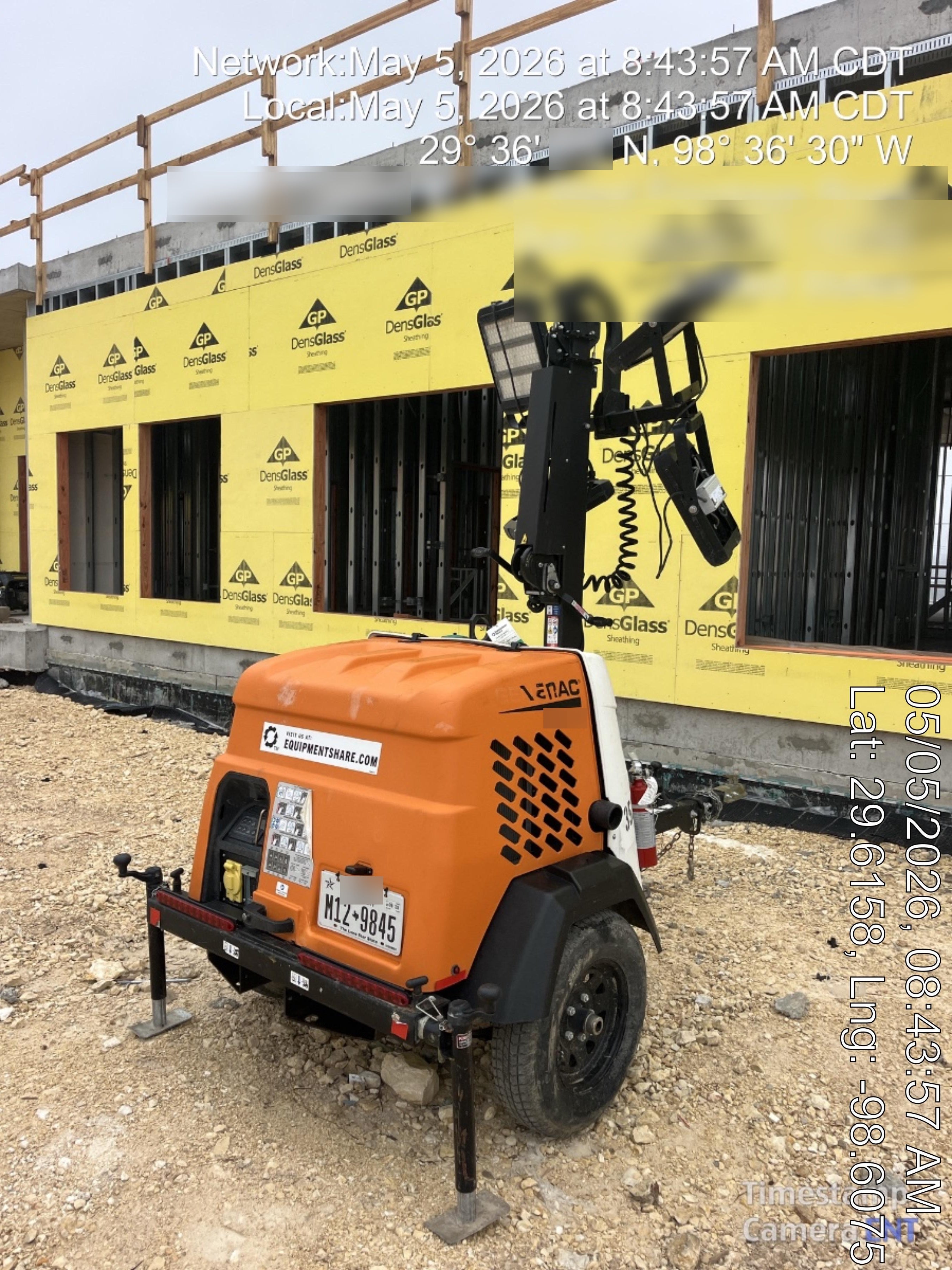 2023 Generac MLT2 Diesel, Flex Switch 120V Input, Powerzone Controller, (4) 320W LED Lights, 4kW Generator, 39.9 Gal Fuel Tank, 2" Ball, T3