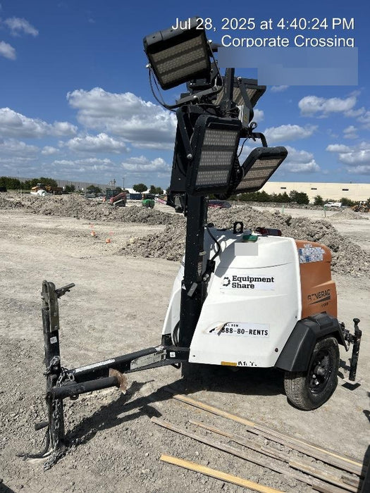 2023 Generac MLT2 Diesel, Flex Switch 120V Input, Powerzone Controller, (4) 320W LED Lights, 4kW Generator, 39.9 Gal Fuel Tank, 2" Ball, T3