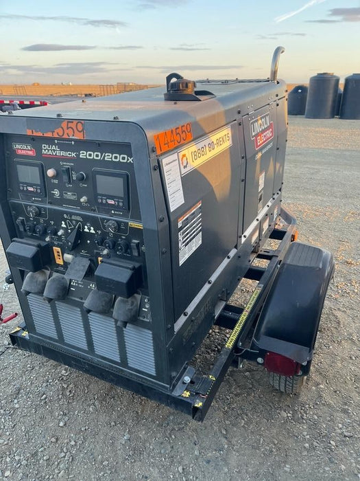 2021 Lincoln Electric Dual Maverick 200/200X Ready Pak 3 (includes trailer, cable rack, fender light kit)