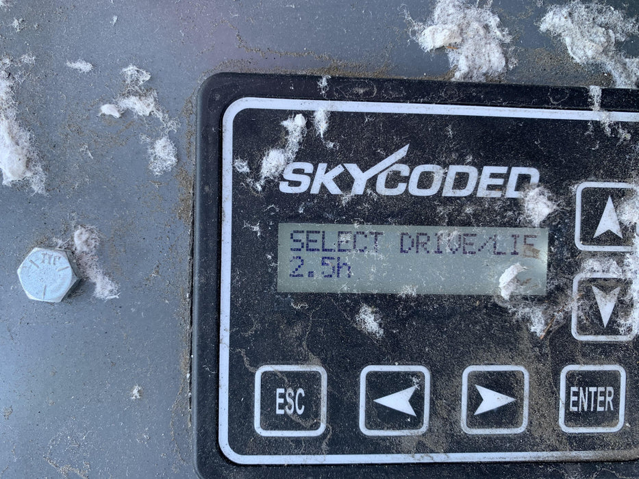 2020 Skyjack SJIII-3219 Solid NM Tires, Half height spring hinged entry gate, Dual Beacons, 800W Inverter