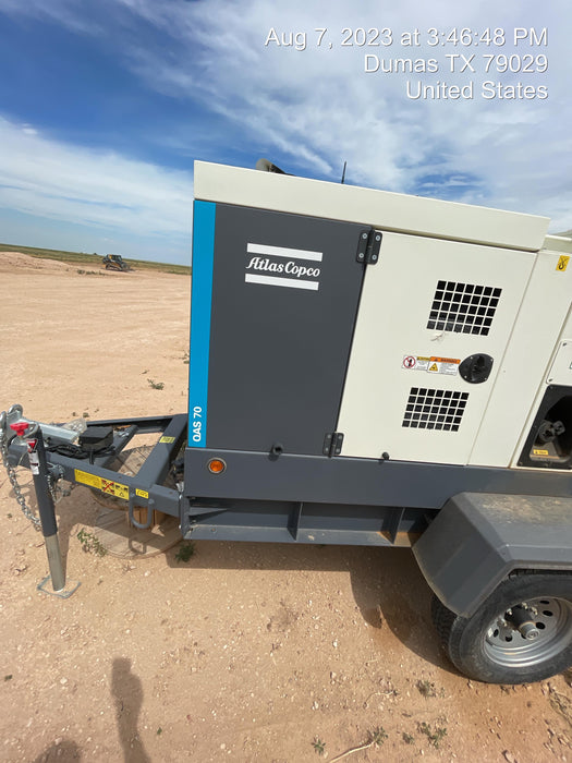 2022 ATLAS COPCO QAS 70