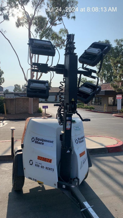 2023 Generac MLT2 Diesel, Flex Switch 120V Input, Powerzone Controller, (4) 320W LED Lights, 4kW Generator, 39.9 Gal Fuel Tank, 2" Ball, T3