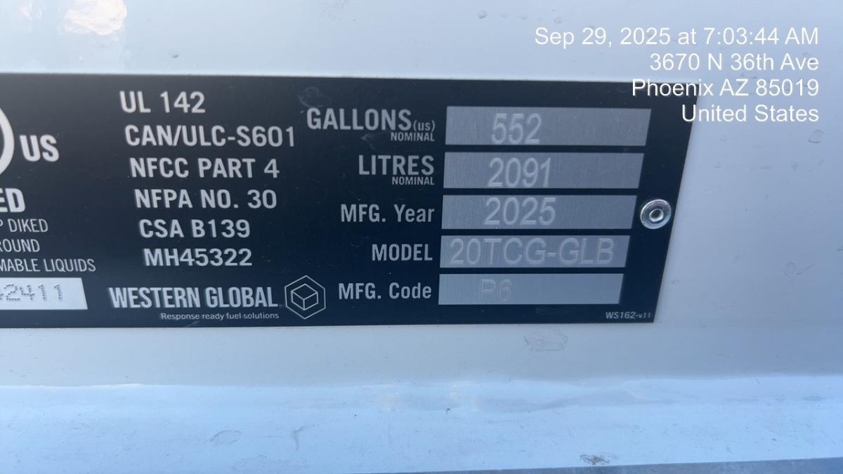 2025 WESTERN GLOBAL 20TCG-ES