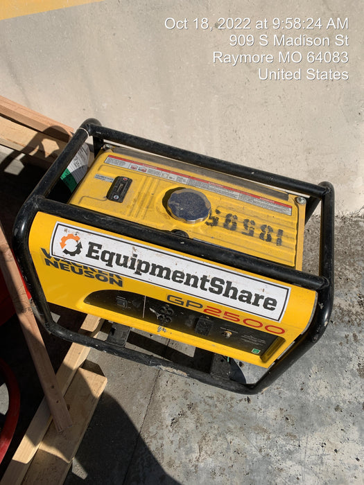 2018 WACKER NEUSON GP2500A