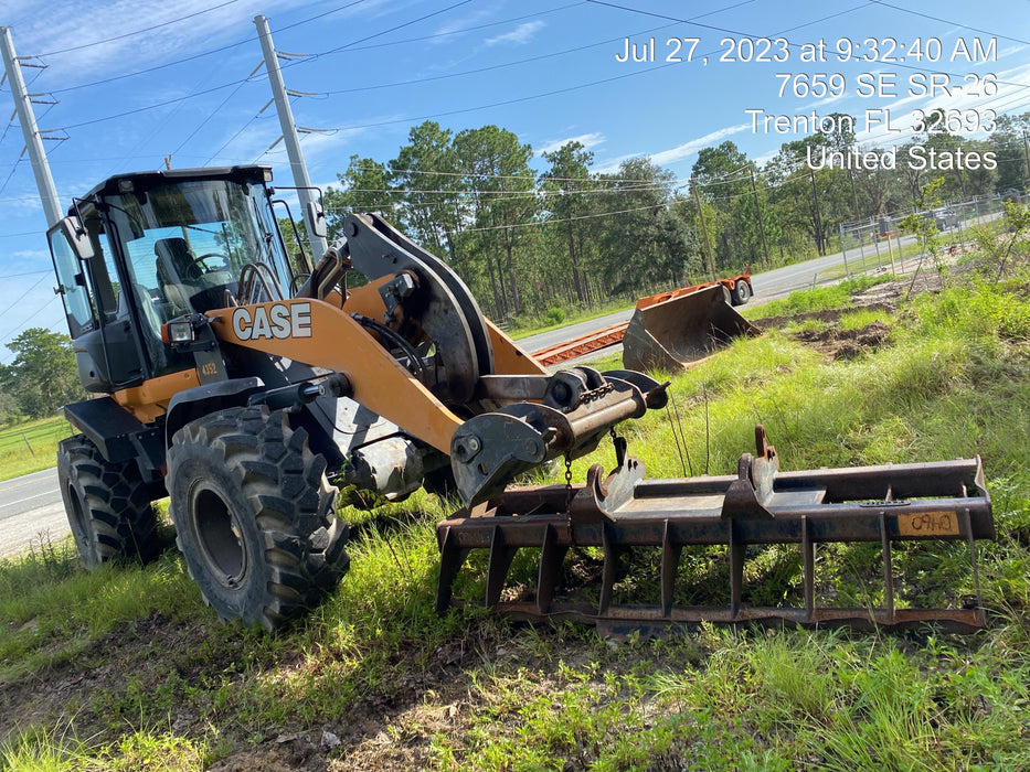 2015 FLECO 108" Root Rake - Fleco