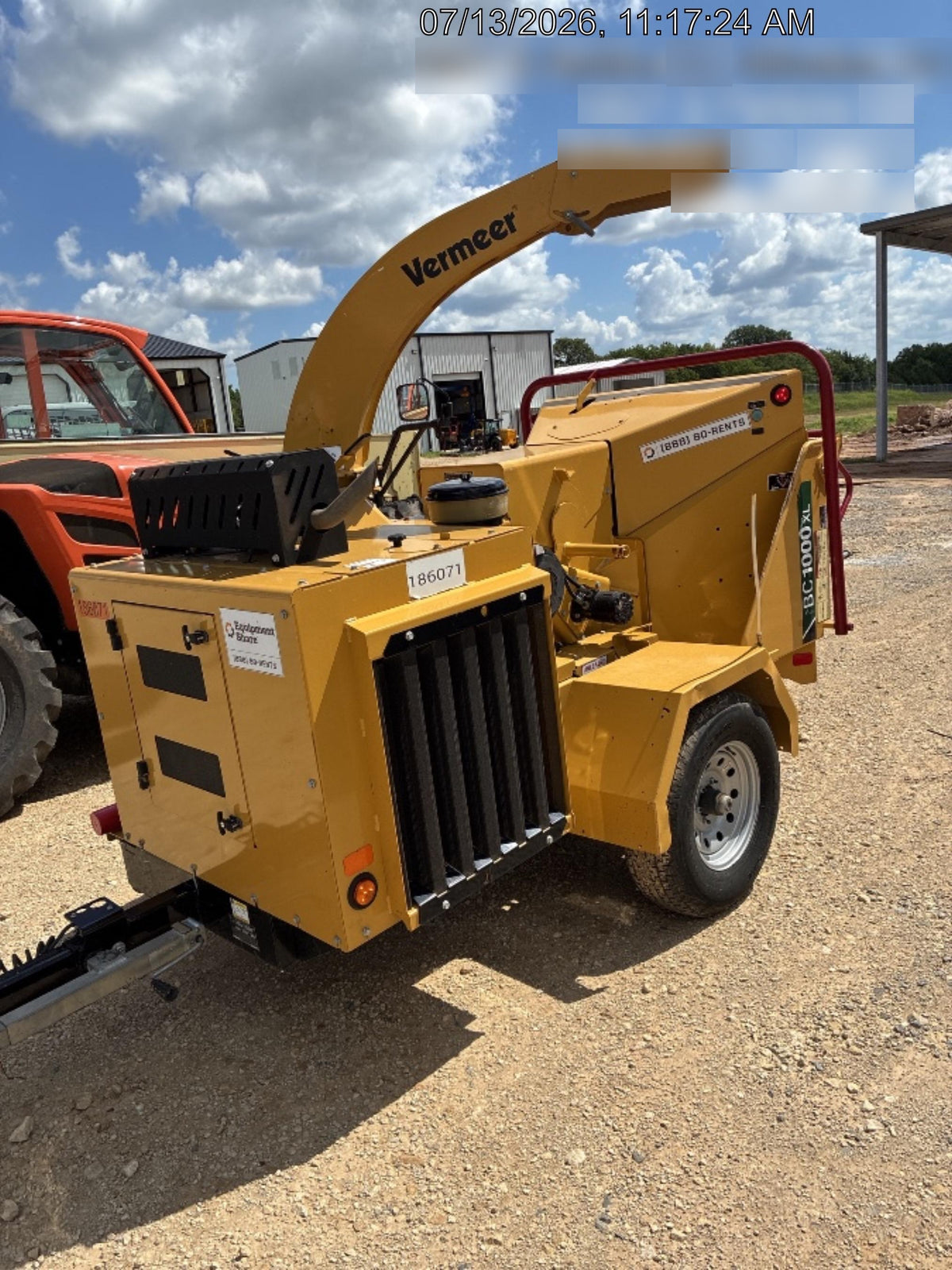 2021 VERMEER BC1000XL Gas