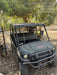 Kawasaki Mule PRO-DXT Standard Options, Backup Alarm, Beacon, Plastic Hard Top, Poly Windshield, Horn Kit
