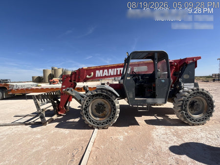 2019 Manitou MTA10055 MTA10055 - 120 HP T4, Canopy, Worklights/Strobe, Beacon, 66" Carriage, 60" Forks, Solid Tires, Lift Hook, Aux Hydraulics