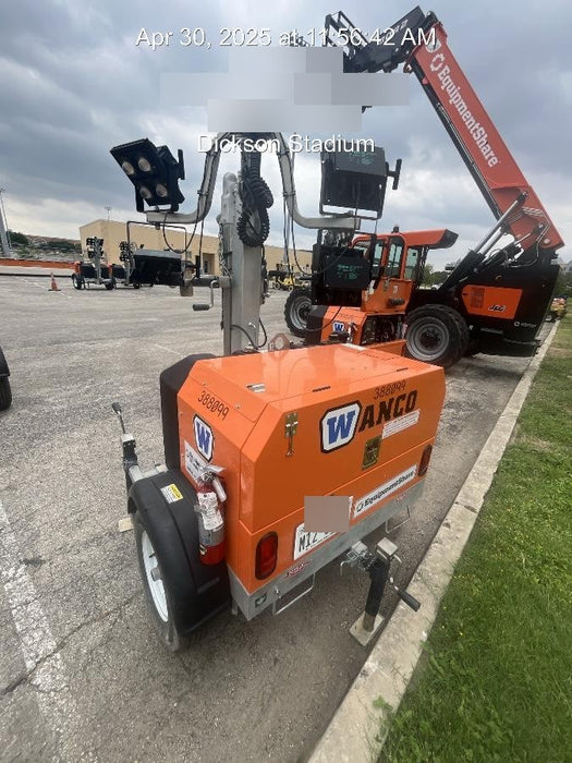 2024 Wanco WLTT-4MM4K Diesel, Deep Sea Controller, Shore Power Plug, Auto Start, (4) 350W LED Floodlights, 4kW Generator, 60 Gal Fuel Tank, 2" Ball, T3