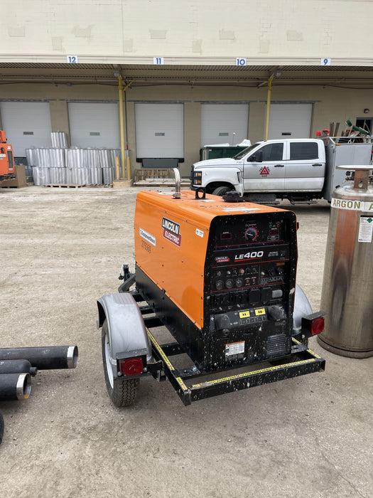 2022 Lincoln Electric LE400 Kubota V1505, Trlr, Cable Rack, Light Kit, ES Decals, T3