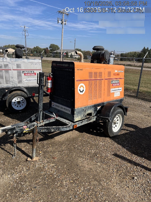 2021 Lincoln Electric Vantage 549X Ready Pak 3, ORANGE (includes trailer, cable rack, fender light kit)