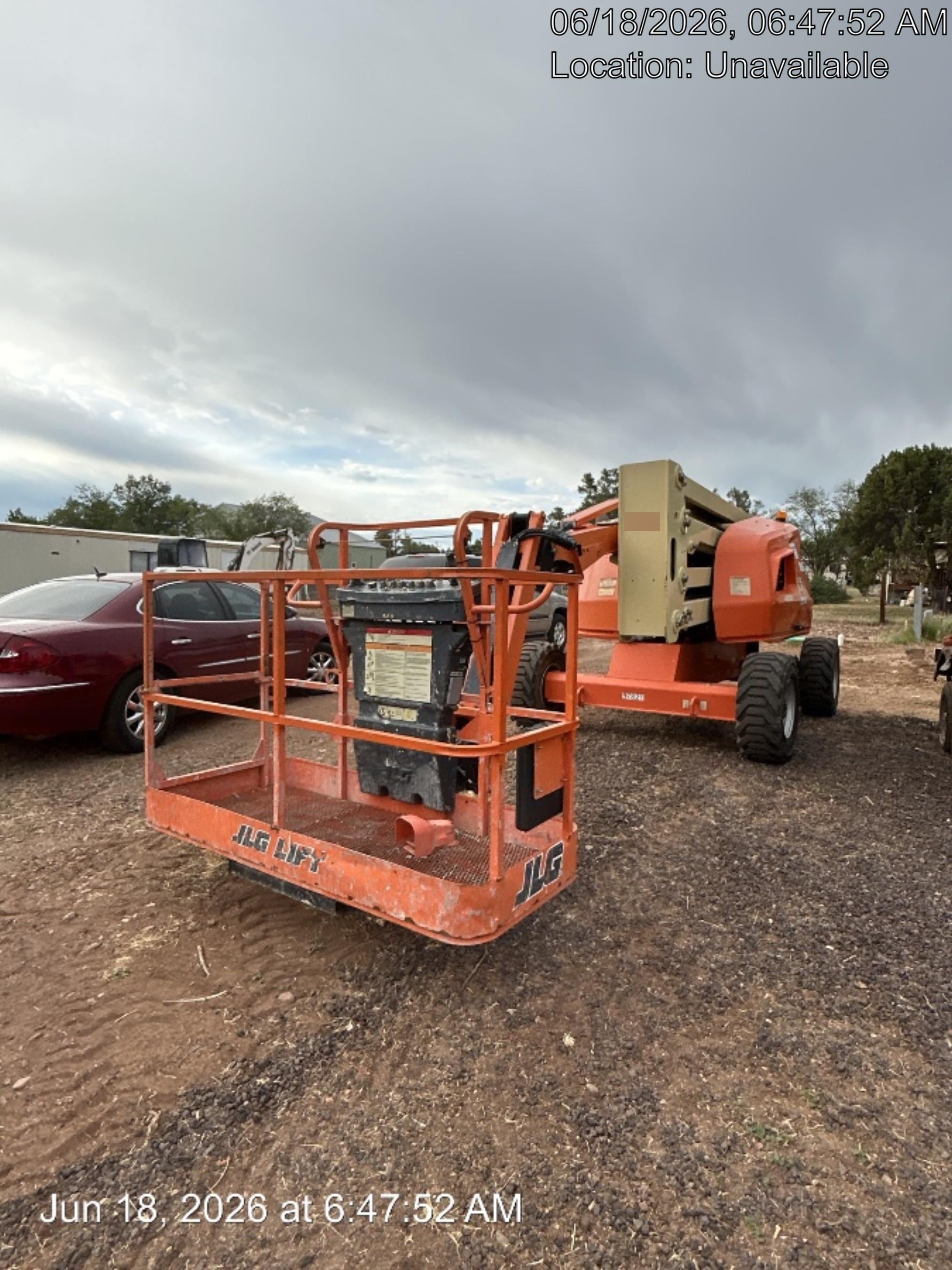 2019 JLG 450AJ Deutz Diesel Engine, Hi Flotation Tires, Welder-Ready Package, Rotating Beacon
