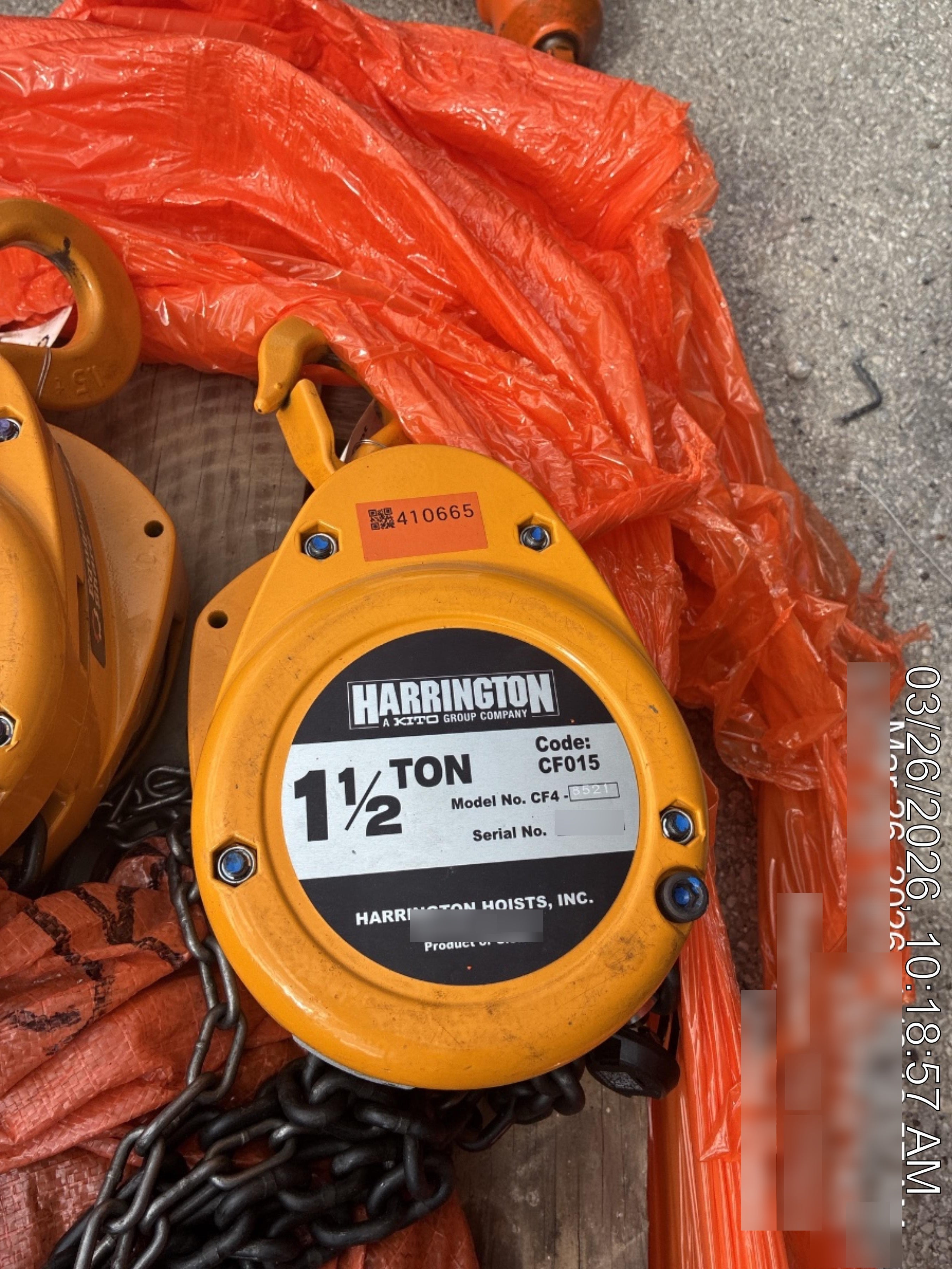 2024 HARRINGTON CF015-20
