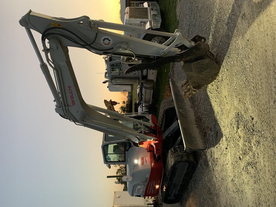2020 Takeuchi TB290C Cab/Heat/Air, Rubber Tracks, Manual TAG QC