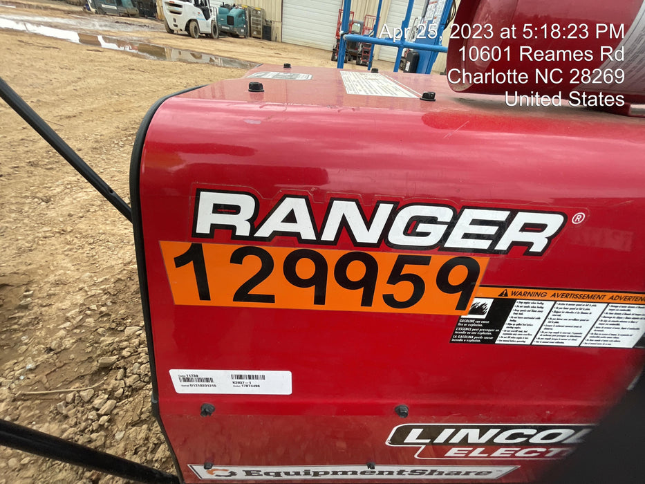2021 Lincoln Electric Ranger 305 LPG K3430-1, Ranger 305 LPG, Undercarriage, Tank Holder & Strap, 10kw AC Gen, 25hp Kohler LPG Eng