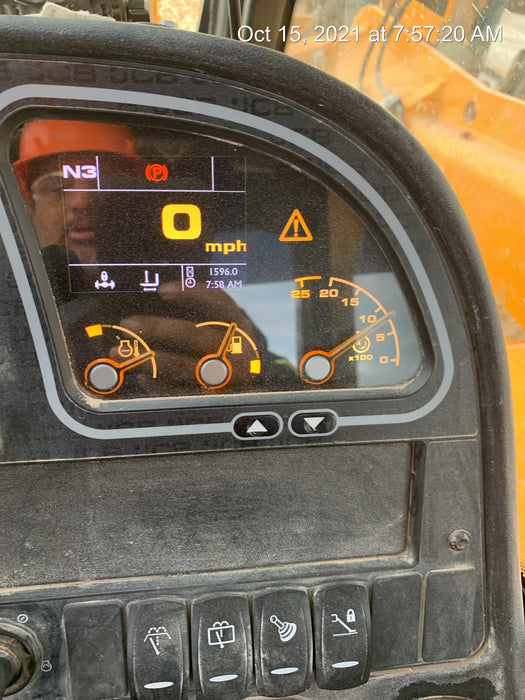 2020 JCB 510-56 Cab/Heat/Air, Solid Tires, Work Lights, Beacon, Aux Hydraulics, Back up Alarm, Lifting Eye, ES Decals