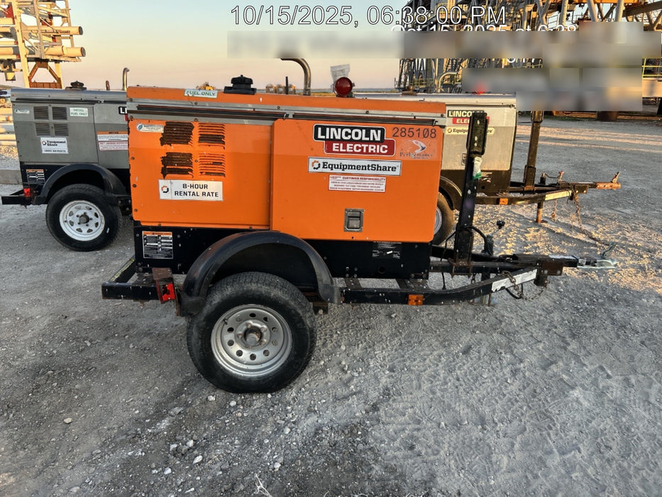 2022 Lincoln Electric LE400 Kubota V1505, Trlr, Cable Rack, Light Kit, ES Decals, T3