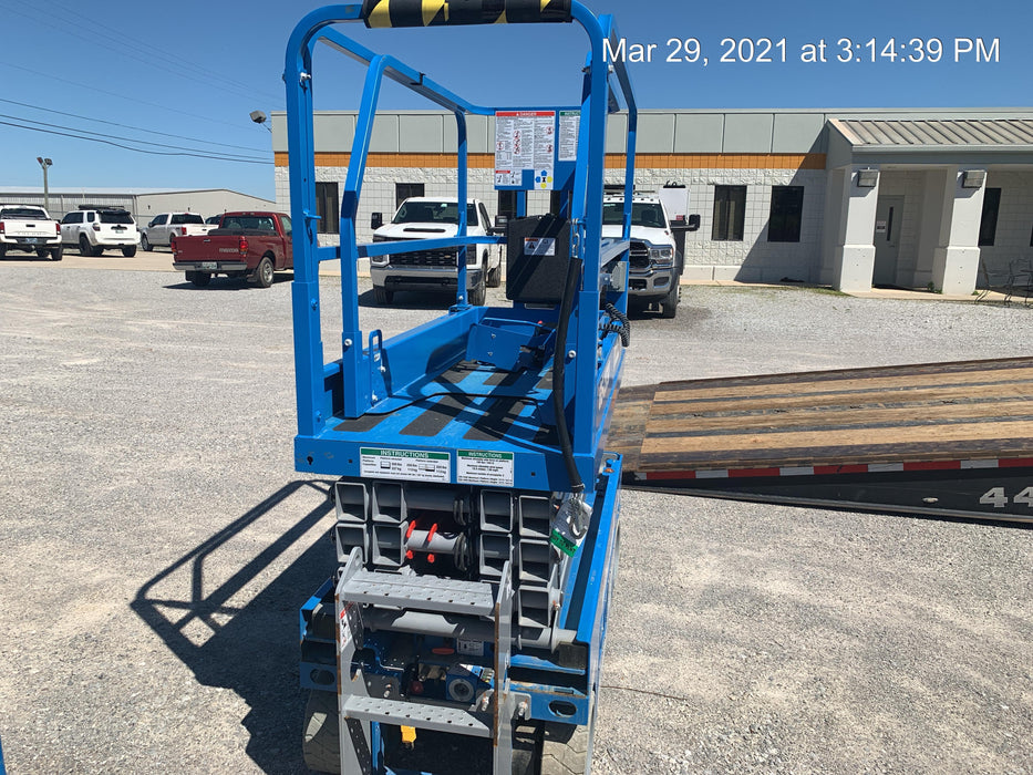 2020 Genie GS-1930 Fixed rails with chain entry gate - Pre A92.20