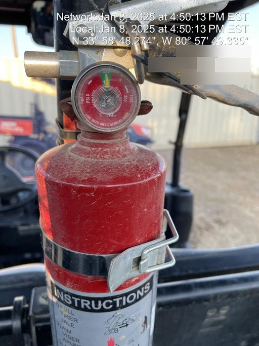 2021 Kubota RTV-X1140W-H Plastic Canopy, Windshield Acrylic Clear, LED Strobe Light, Wire Harness Kit, Back up Alarm