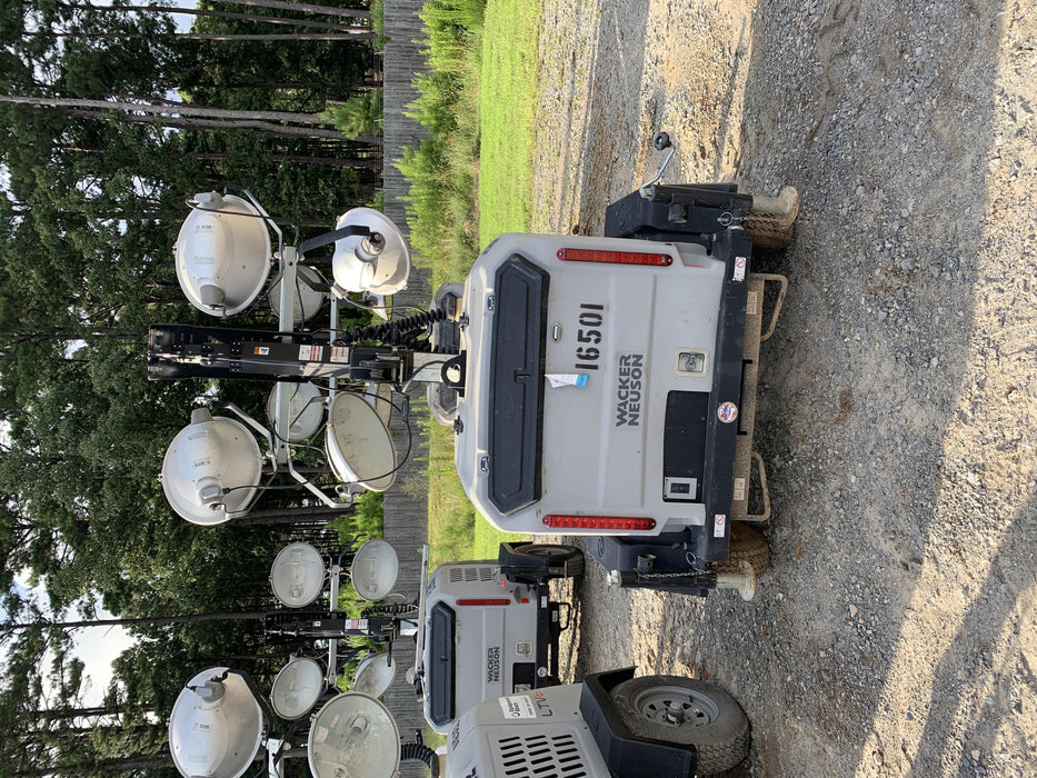 2018 Wacker Neuson LTV6L-MH Wacker Neuson LTV6L Mobile Light Tower w/Fuel Level Sensor Installed