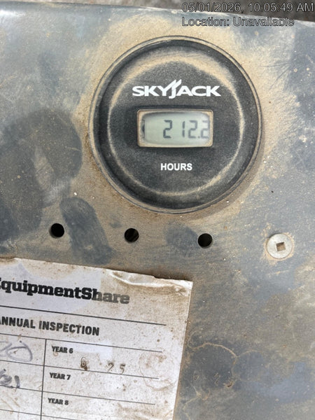 2019 Skyjack SJIII-3219 Standard Options, Trojan Batteries
