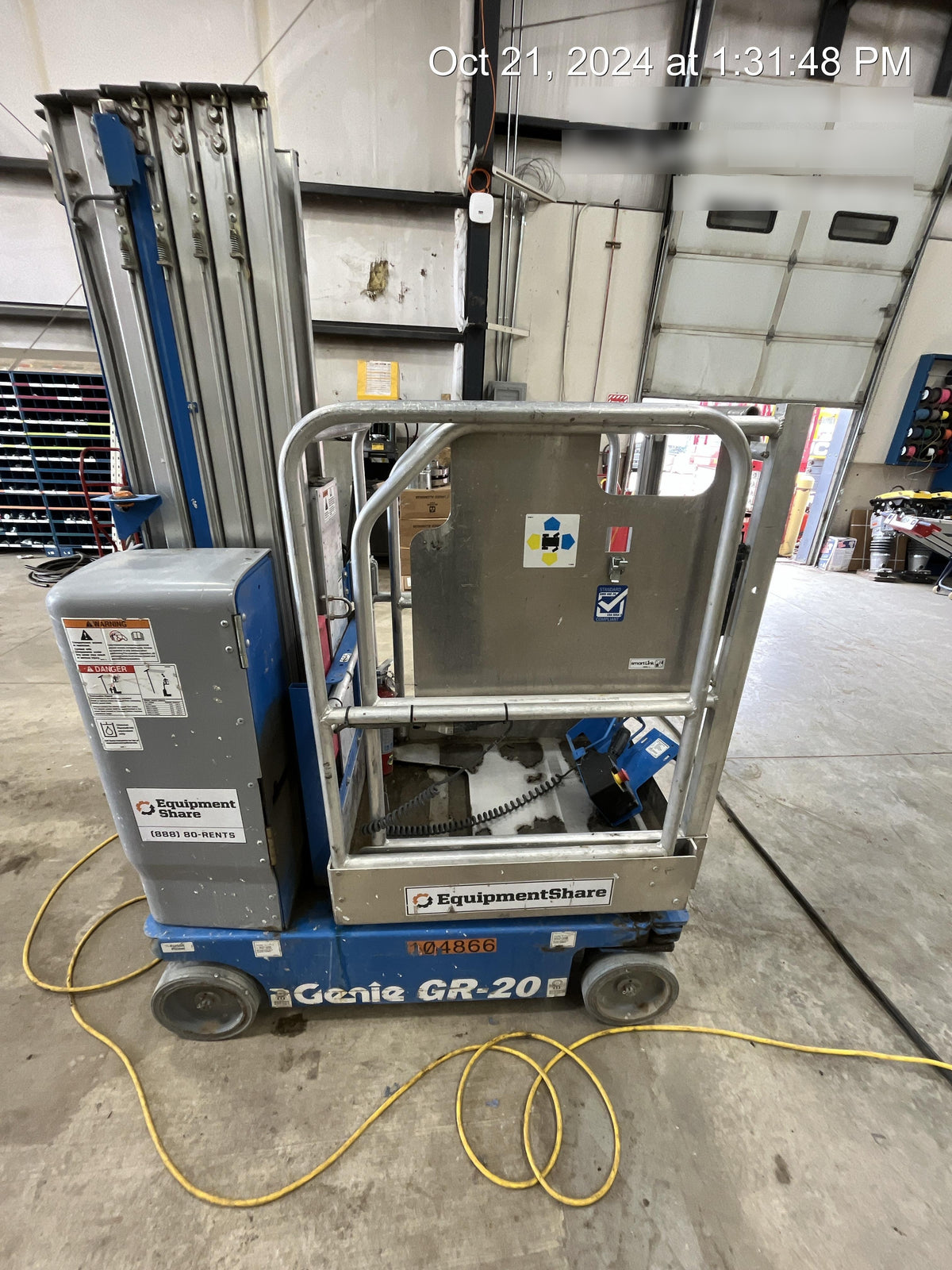 2020 GENIE GR-20