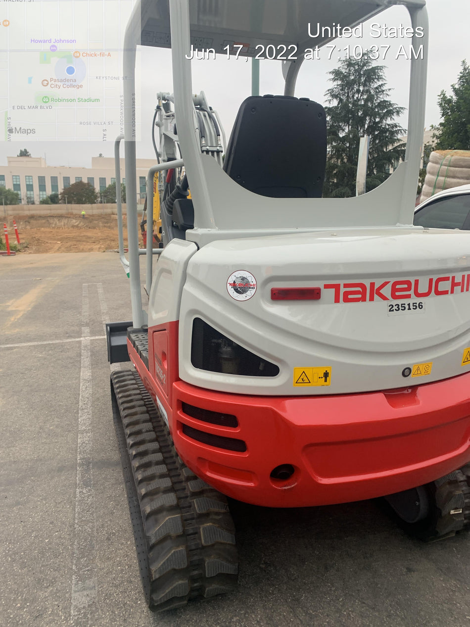 2022 TAKEUCHI TB235-2R