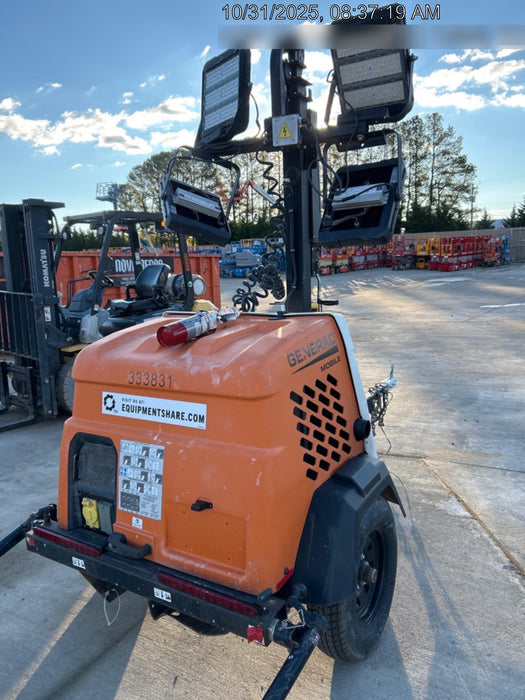 2023 Generac MLT2 Diesel, Flex Switch 120V Input, Powerzone Controller, (4) 320W LED Lights, 4kW Generator, 39.9 Gal Fuel Tank, 2" Ball, T3