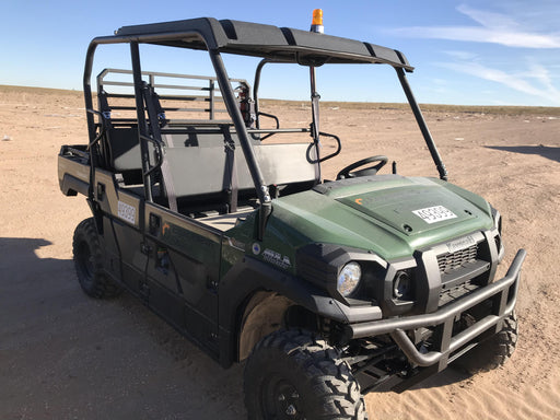 2019 Kawasaki Mule PRO-DXT Standard Options, Backup Alarm, Beacon, Plastic Hard Top, Poly Windshield, Horn Kit