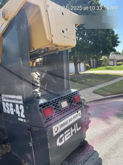2016 Gehl RS6-42 Standard Rental Specs