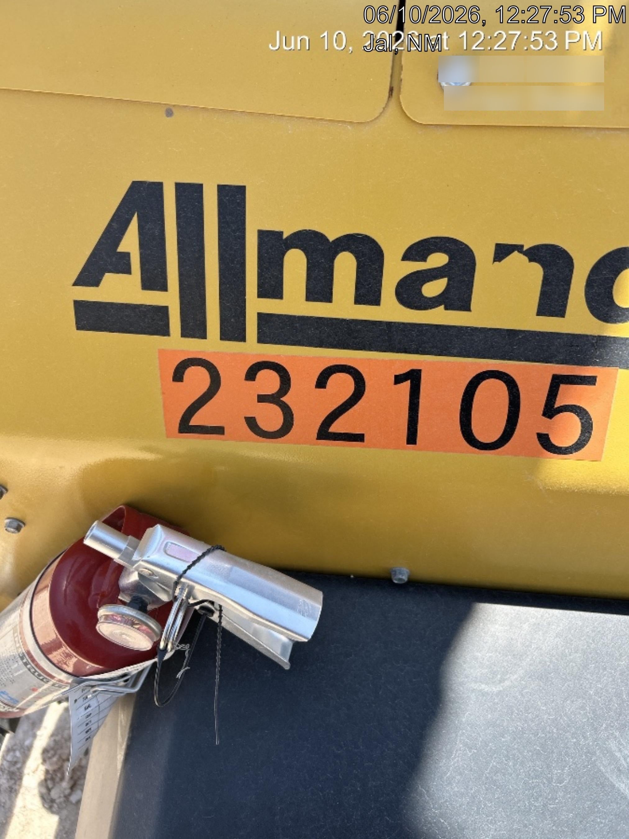 2022 Allmand NLV3GR (4) LED Light Fixture 350W, 23' Vertical Mast, 3kW Prime, Towable, Deep Sea L401, Leveling Jacks, Yanmar T4F 5.8hp