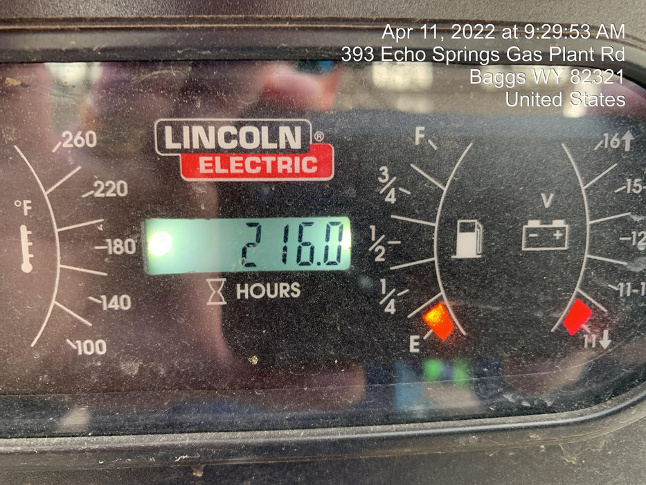 2021 Lincoln Electric Vantage 549X Ready Pak 3, ORANGE (includes trailer, cable rack, fender light kit)